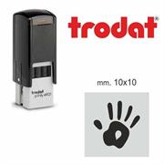 Timbro autoinchiostrante TRODAT 4921 12x12mm