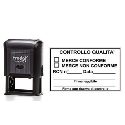 Timbro autoinchiostrante TRODAT 4927 60x40mm