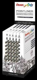 Pointliner PENTEL c/inchiostro a pigmenti assortiti