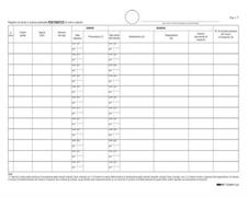 Rg carico scarico ovini/caprini 31x24 e2884/1 23 pg