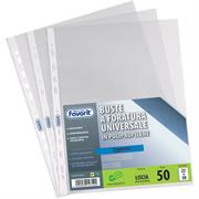 Busta favorit ppl c/fori liscia 25x35 25pz