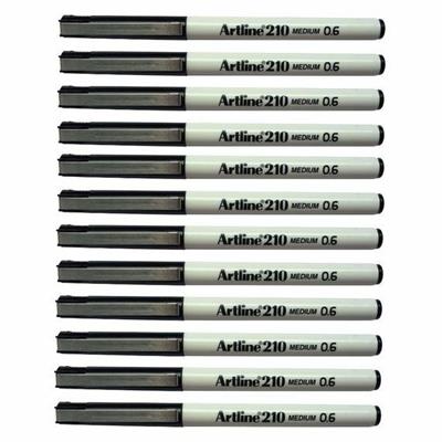 Pennarello artline 210 0,6 nero