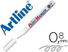 Marcatore artline 444 a vernice 0.8 bianco