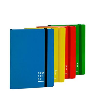 Ct elastico piatto new color 25x35 dorso 5 rosso