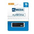 Chiavetta usb verbatim 16gb MY MEDIA usb 2.0 black
