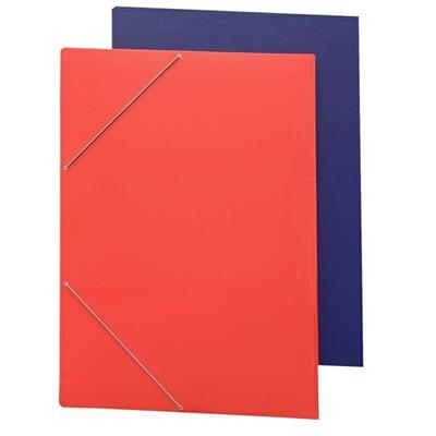 CARTELLINA CON ELASTICO 71EP IN PRESSPAN 70X100CM ROSSO