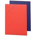 CARTELLINA CON ELASTICO 71EP IN PRESSPAN 70X100CM ROSSO
