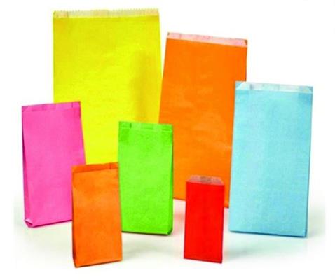 Sacchetto in carta Sadoch 14x28 col. assortiti