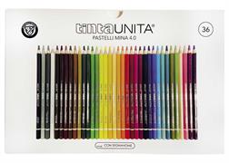 Pastelli TINTA UNITA 4mm set da 36 pz. 41460