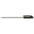 Penna sfera tratto 1 Green plastic nero