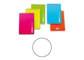 Blocco notes ppl spiralato TINTA UNITA A5 bianco 99663