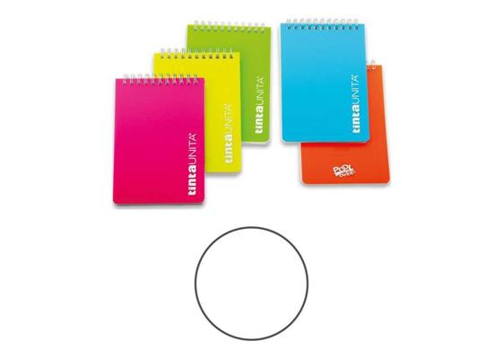 Blocco notes ppl spiralato TINTA UNITA A4 bianco 99636