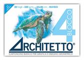 Blocco ARCHITETTO 4 33x48 ruvido 220gr. 20fg.