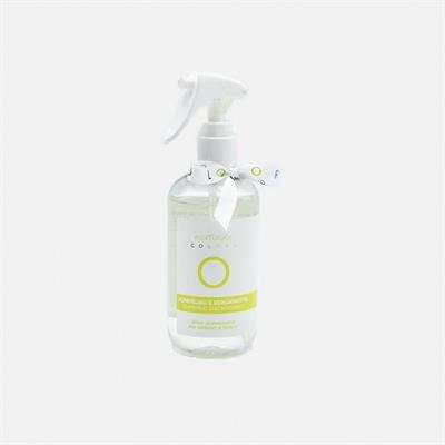 Spray ESSENZIALE per tessuti POMPELMO E BERGAMOTTO 200ml.