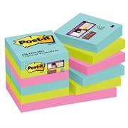 Blocco post it 622 super sticky Miami 47,6x47,6 conf.12