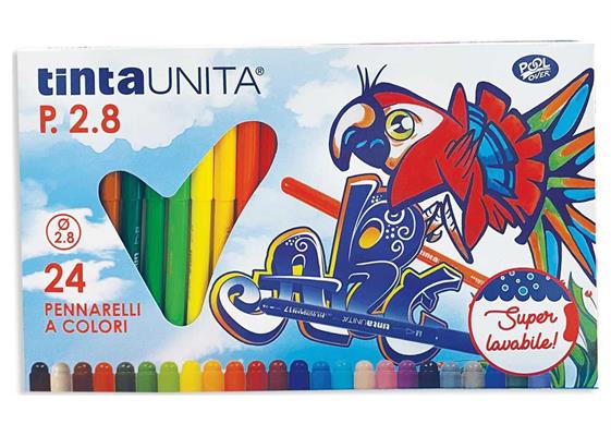 Pennarelli TINTA UNITA 2.8 set da 24pz. 41825