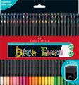 Astuccio 50matite colorate Black Edition FABER-CASTELL