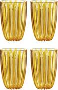 Set 4 bicchieri Dolcevita col.151 ambra Guzzini