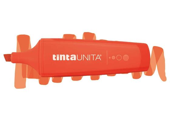 Evidenziatore TINTA UNITA - Rosso Fluo