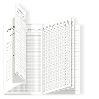 Registro del Professore (1 classe) 34x24cm DU3125PS000 Data Uffi