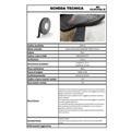 Nastro antiscivolo adesivo DURALINE® GRIP+ 25mm - nero Durable