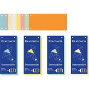 Divisori orizzontali exacompta -azzurro (cf.100pz)