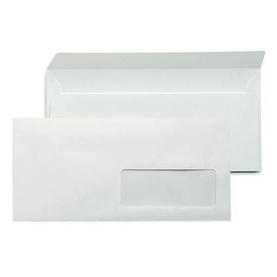 Busta 11x23 c/finestra 80gr pz 500-BL132