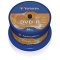 SCATOLA 50 DVD-R SPINDLE 16X 4.7GB 1 MATT SILVER