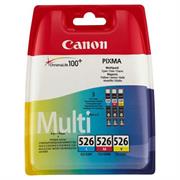 Inkjet CANON CLI-526 PACK 3 COLORI c/m/y 9ml