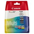 Inkjet CANON CLI-526 PACK 3 COLORI c/m/y 9ml
