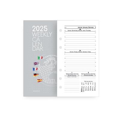 Ricambio org. sett. INTEMPO 7,7x12,7 5039ws21 Carta Bianca 