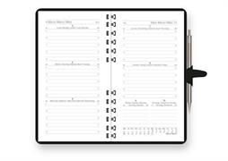 Ricambio agenda sett. INTEMPO 8x13 7039mdw spiralato  Mood 