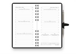 Ricambio agenda sett. INTEMPO 9x16 7034mdw spiralato  Mood 