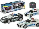 Gioco auto della polizia r/c