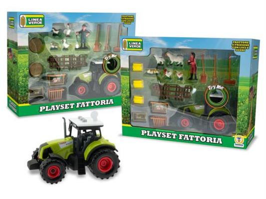 Gioco playset fattoria 19pz. trattore