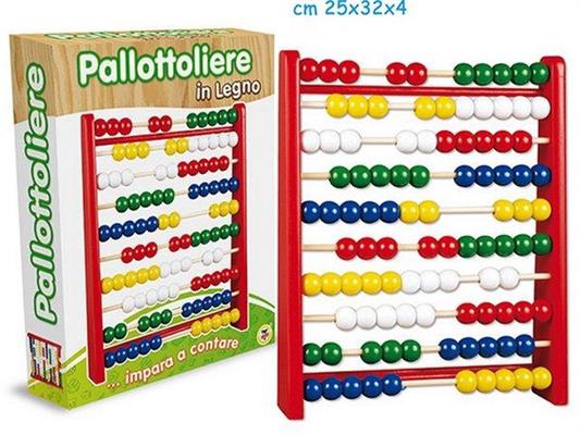 Gioco legno pallottoliere