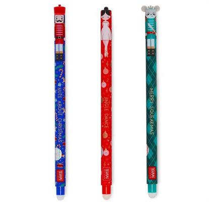 Set di 3 Penne Gel Cancellabili - The Nutcracker - Legami Natale