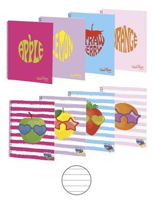 Tinta unita juice maxi ppl c/spirale 80gr. 70fg. 1R - 62751