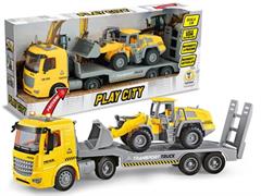 Camion con ruspa a frizione