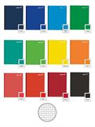 Quaderno maxi pool TINTA UNITA CLASSIC 100gr. 25fg quadro 5mm