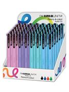 Penna a sfera 4 colori TINTA UNITA fashion